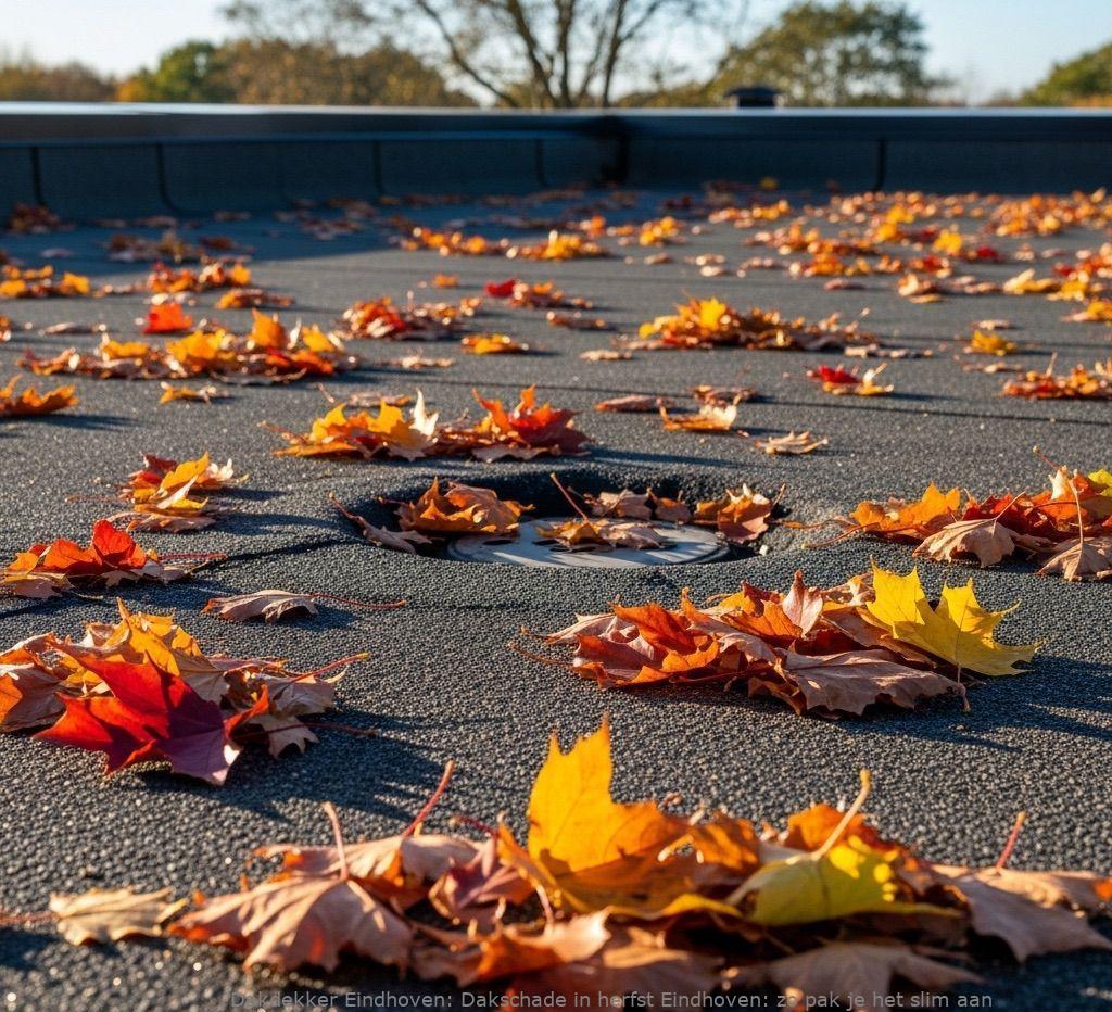 Dakschade In Herfst Eindhoven